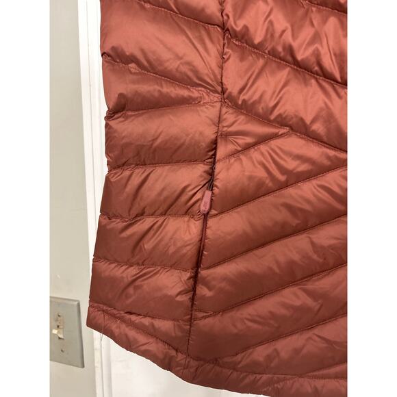 32° Heat Ultralight Down Puffer Vest Medium Rust Brown New Outdoor Layering - Picture 6 of 12